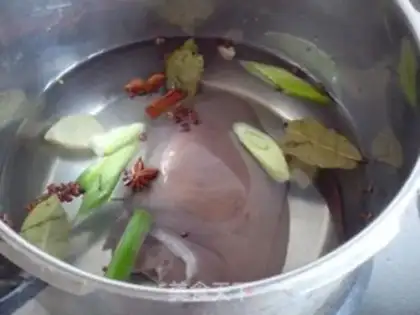 Make Salt-water liver step 4