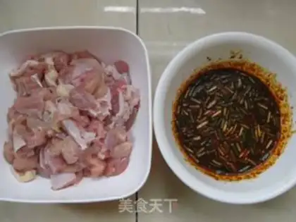 Make Spicy chicken step 2