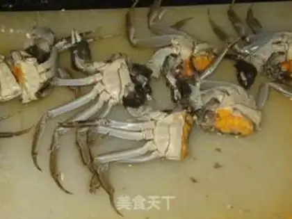 Make Crab fried cake step 1