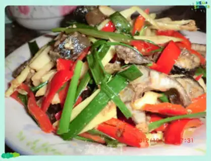 Make ♪ The red peppers and the yellow peppers ♪ step 10