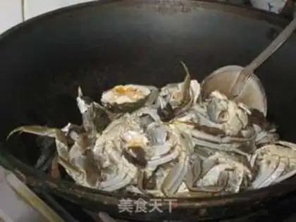 Make Crab fried cake step 4