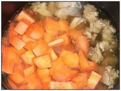 Make Lamb stew carrots step 7