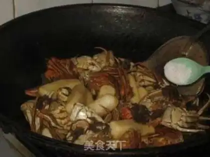 Make Crab fried cake step 9