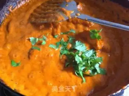 Make Indian butter cream chicken step 20