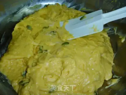 Make Pumpkin marfin cake step 4