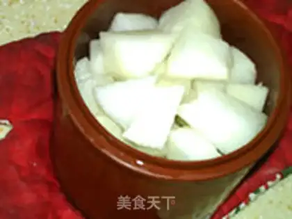Make Ice cream pear step 2