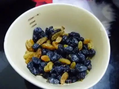 Make Double raisins step 2
