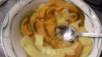 Make Pumpkin tofuballs step 2