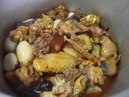 Make Red-fooked chicken step 3