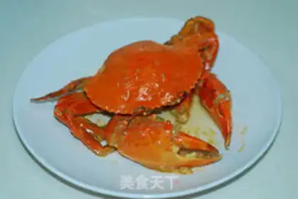 Make Salted egg ointment crabs step 5