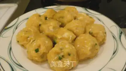 Make Pumpkin tofuballs step 7