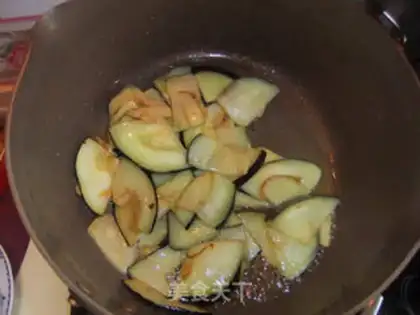Make Fish pasta and eggplant step 0