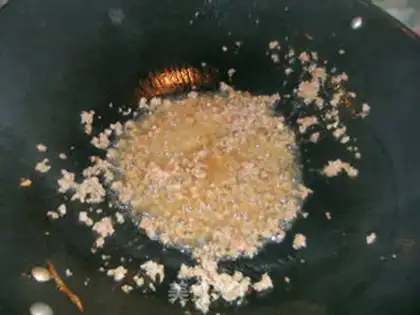 Make Fish pasta and eggplant step 2