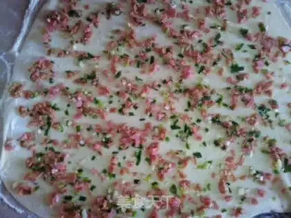 Make Onion ham rolls step 6