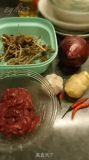 Make Tea mushrooms, veal step 0