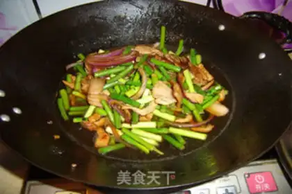 Make Garlic fried meat step 5