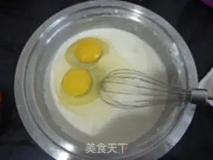 Make Eggcake rolls step 1