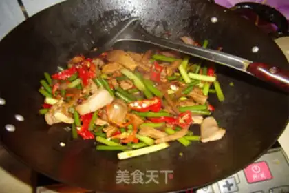 Make Garlic fried meat step 6