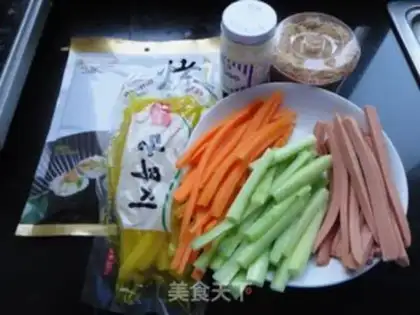 Make Sushi rolls step 3