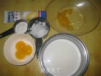 Make Peach omelet step 0