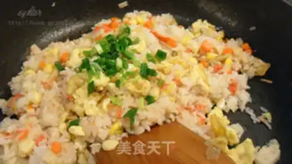 Make Egg fried rice step 7
