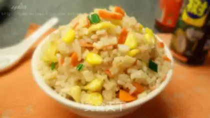 Make Egg fried rice step 8