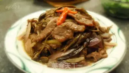 Make Tea mushrooms, veal step 11