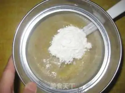 Make Peach omelet step 5