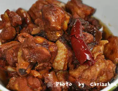 Make Three chickens in Zhejiang step 9