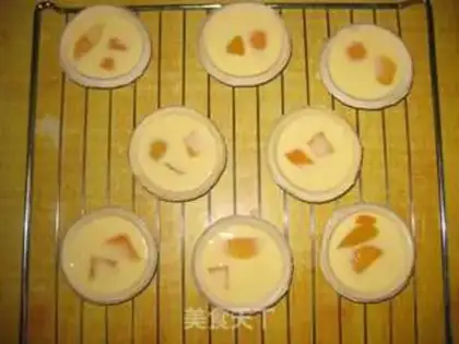 Make Peach omelet step 7