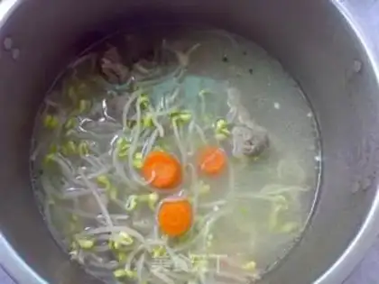 Make Soybean sprouts step 7