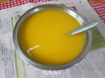 Make Cool mango pudding step 2