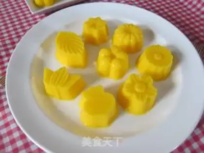 Make Cool mango pudding step 4