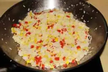 Make Shrimp rice step 10