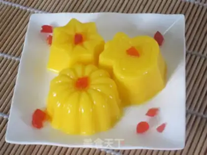 Make Cool mango pudding step 6