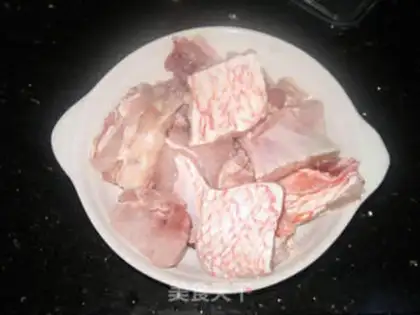 Make Red-burned fish step 1