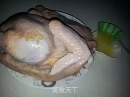 Make Salt chicken step 1