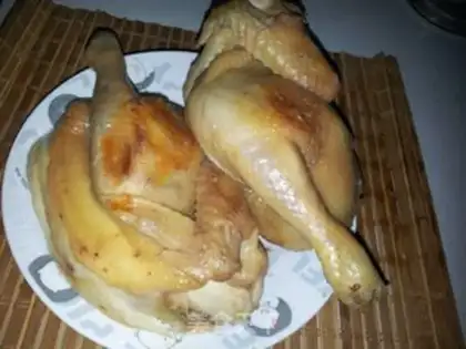 Make Salt chicken step 5