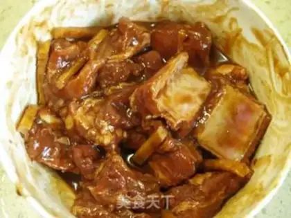 Make Soy sauce ribs step 3