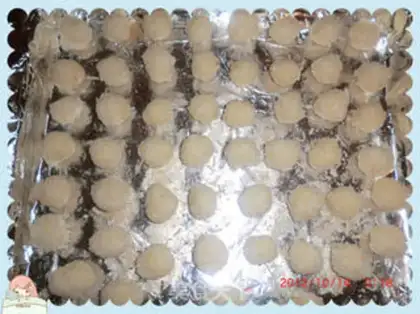 Make Protein coconut ball step 8