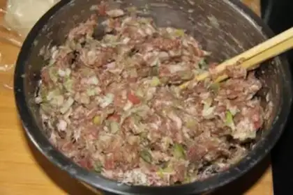 Make Sioux meat mooncake step 10