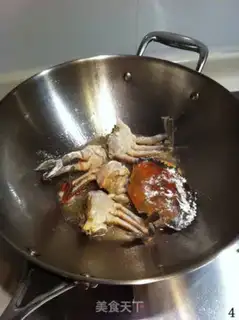 Make Scrambleded crabs step 3