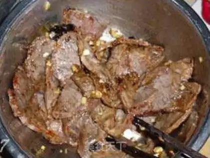 Make Soy beef step 6