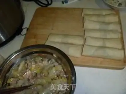 Make Shanghai Spring Roll step 16