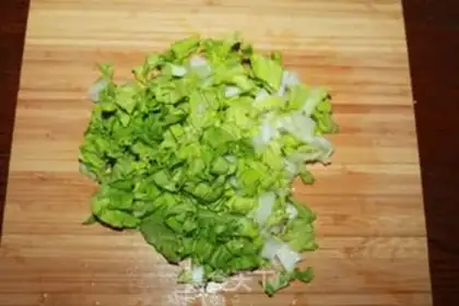 Make Chicken shrimp congee step 8
