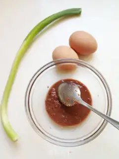 Make Egg shrimp sauce step 0