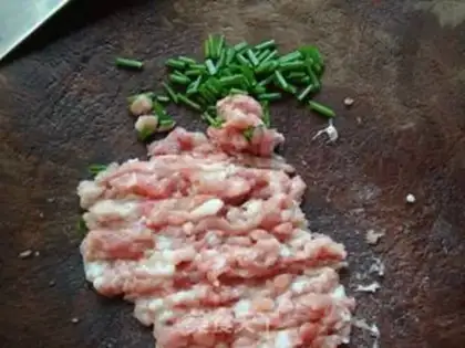 Make Rice meatballs step 1