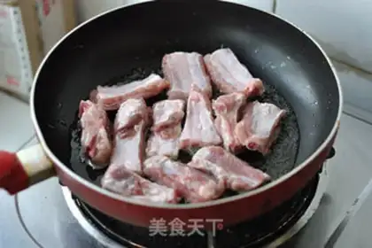 Make Cheese juice ribs step 2