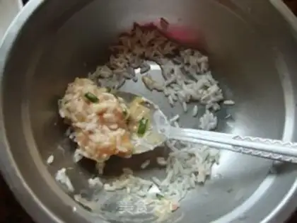 Make Rice meatballs step 8