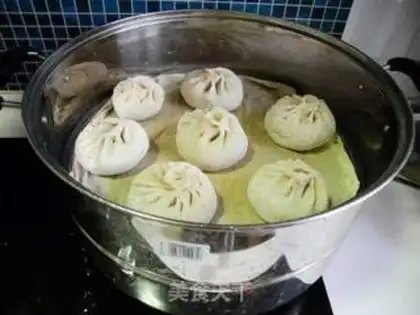 Make Pork buns step 12